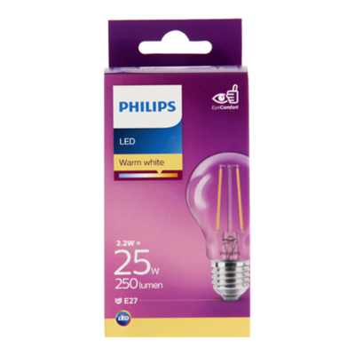 Philips LED filament bulb 25W E27